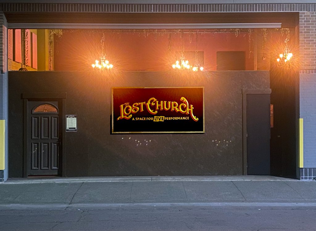 The Lost Church Santa Rosa Entrance on Ross Street.